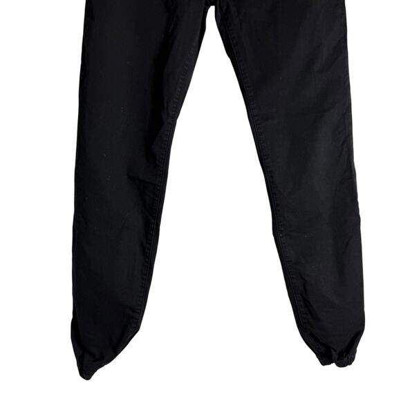 Elizabeth and James Oliver Black Low Rise Utility Slim Jogger Pants 25 - Picture 3 of 9